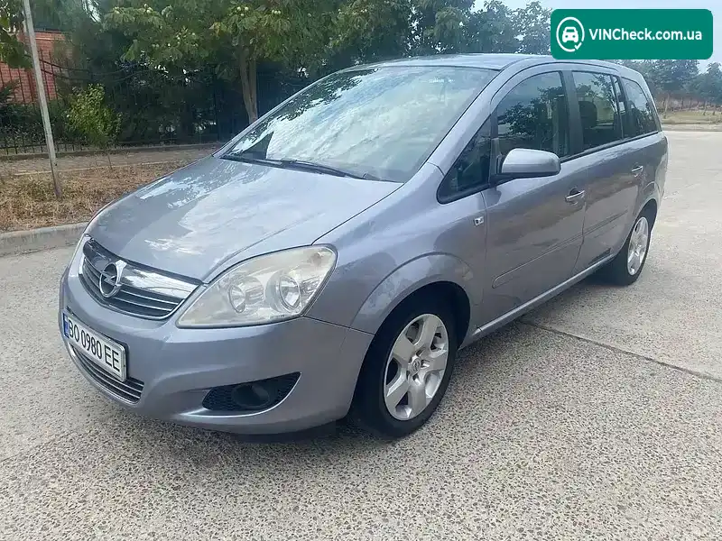 Opel Zafira 2009, фото з оголошення 1 з 11, VIN W0L0AHM7592082278