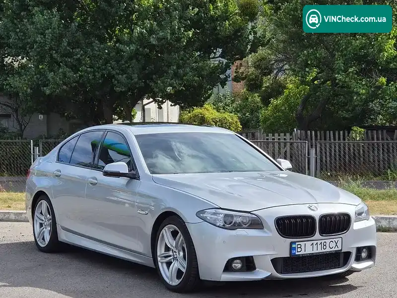 BMW 5 Series 2013, фото з оголошення 1 з 20, VIN WBA5B1C55ED478537
