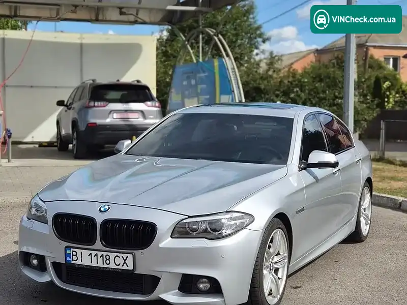 BMW 5 Series 2013, фото з оголошення 2 з 20, VIN WBA5B1C55ED478537