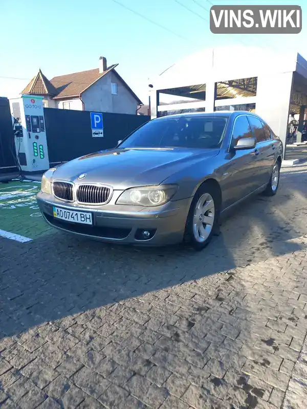 BMW 7 Series 2007, фото з оголошення 1 з 21, VIN WBAHM210X0DS76144
