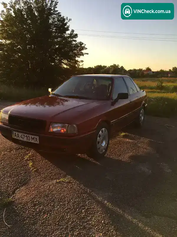 Audi 80 1991, фото з оголошення 1 з 14, VIN WAUZZZ8AZMA069113