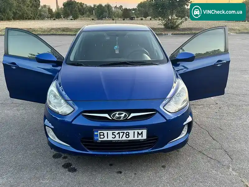 Hyundai Accent 2011, фото з оголошення 2 з 6, VIN Z94CT41CBBR003879