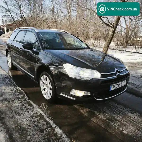 Citroen C5 2008, фото з оголошення 2 з 15, VIN VF7RWUHZJ54030830
