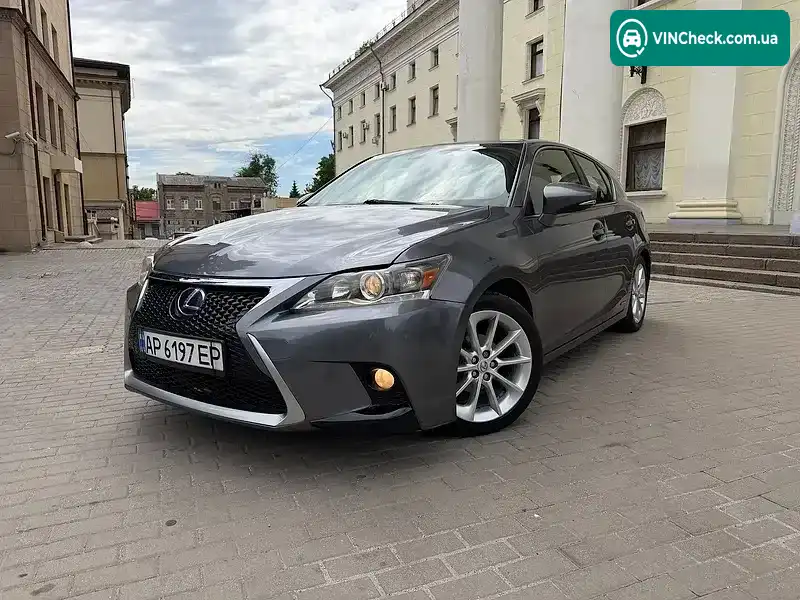 Lexus CT 2013, фото з оголошення 1 з 10, VIN JTHKD5BH1D2153847