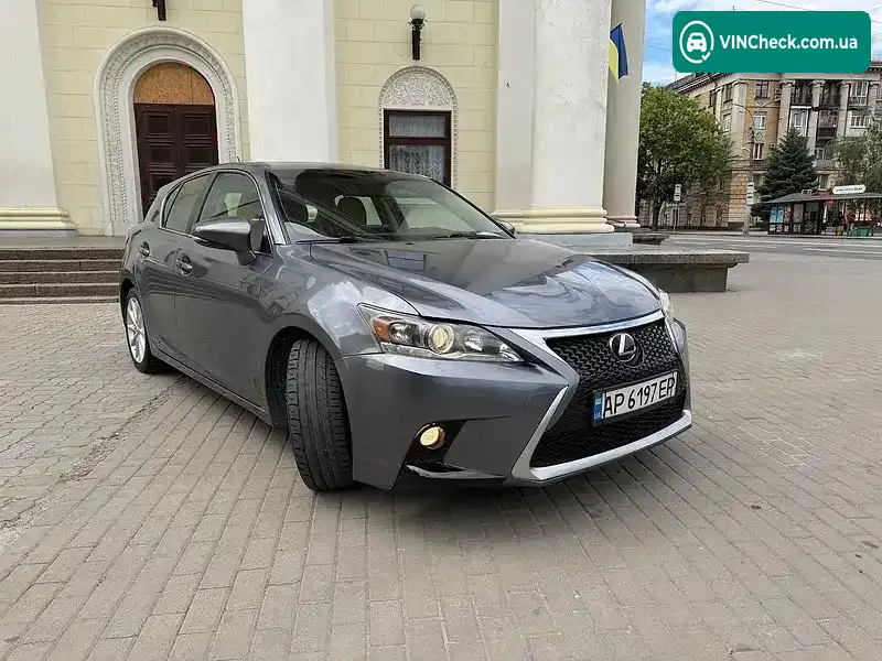 Lexus CT 2013, фото з оголошення 2 з 10, VIN JTHKD5BH1D2153847