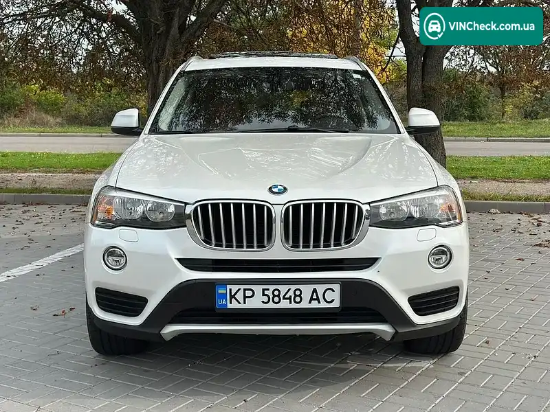 BMW X3 2015, фото з оголошення 1 з 14, VIN 5UXWX9C50F0D58968