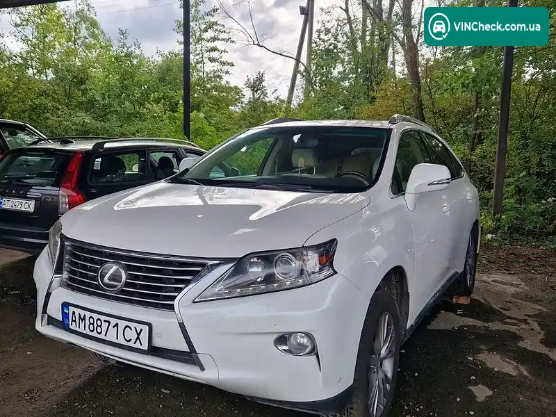 Lexus RX 2014, фото з оголошення 2 з 16, VIN 2T2ZK1BA3EC136595