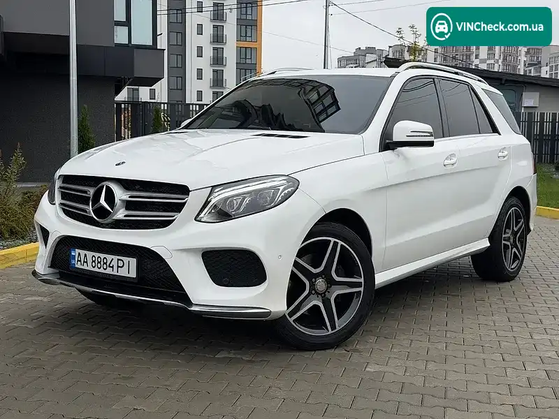 Mercedes-Benz GLE-Class 2017, фото з оголошення 1 з 20, VIN WDC1660041B024193