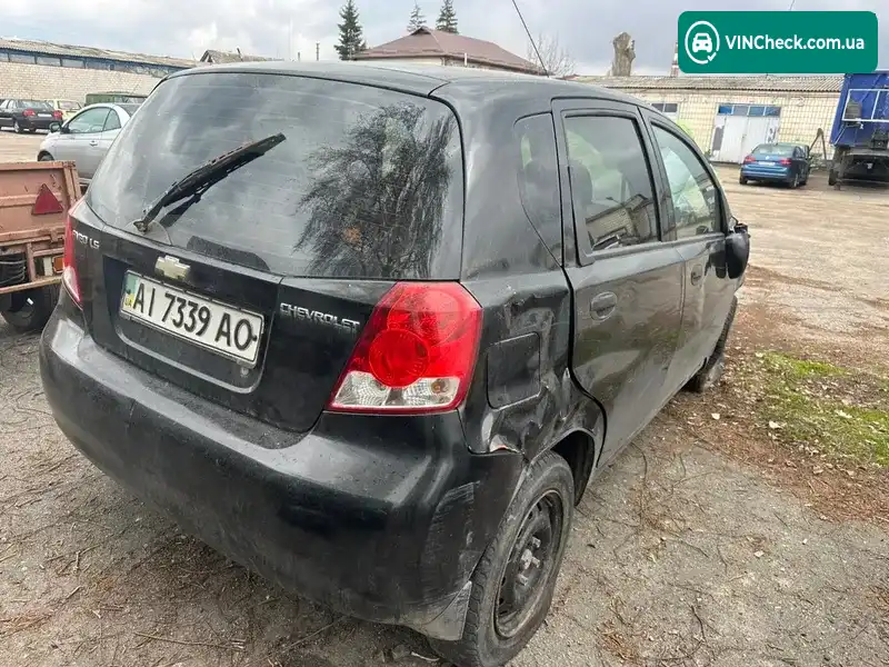 Chevrolet Aveo 2006, фото з оголошення 2 з 11, VIN KL1SF48YE6B677978