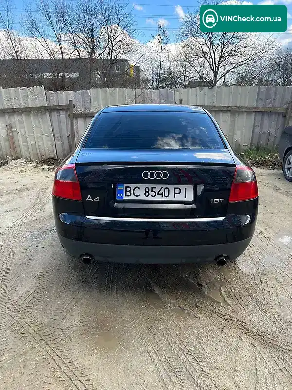 Audi A4 2003, фото з оголошення 2 з 12, VIN WAUZZZ8E14A042403