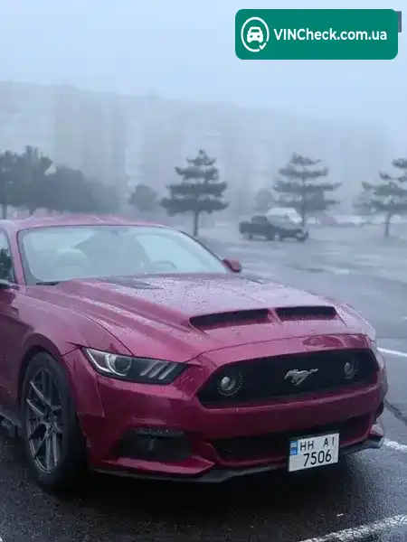 Ford Mustang 2016, фото з оголошення 1 з 10, VIN 1FA6P8TH1G5292444