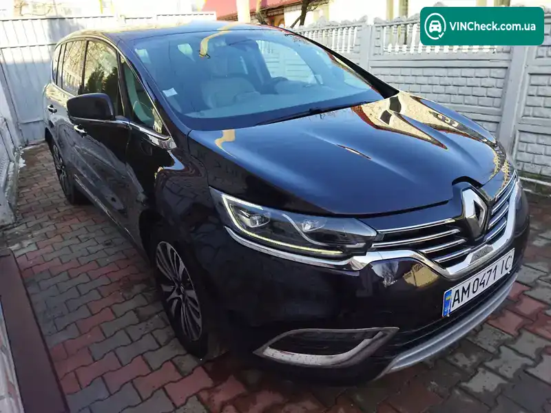 Renault Espace 2018, фото з оголошення 2 з 20, VIN VF1RFC00761088554
