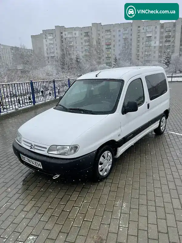 Citroen Berlingo 2002, фото з оголошення 1 з 10, VIN VF7MCRHYB65902293
