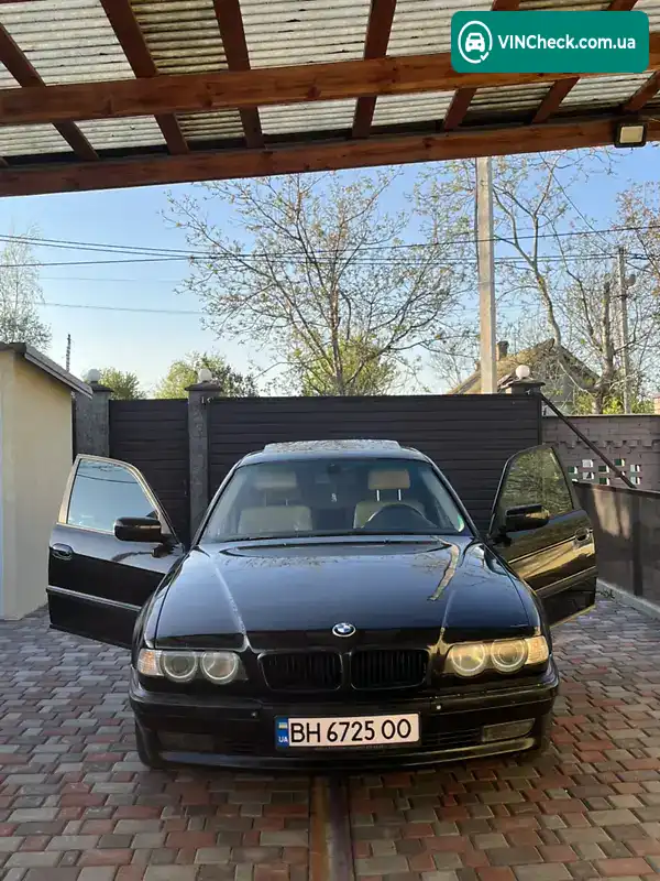BMW 7 Series 1999, фото з оголошення 1 з 17, VIN WBAGG81030DF88458