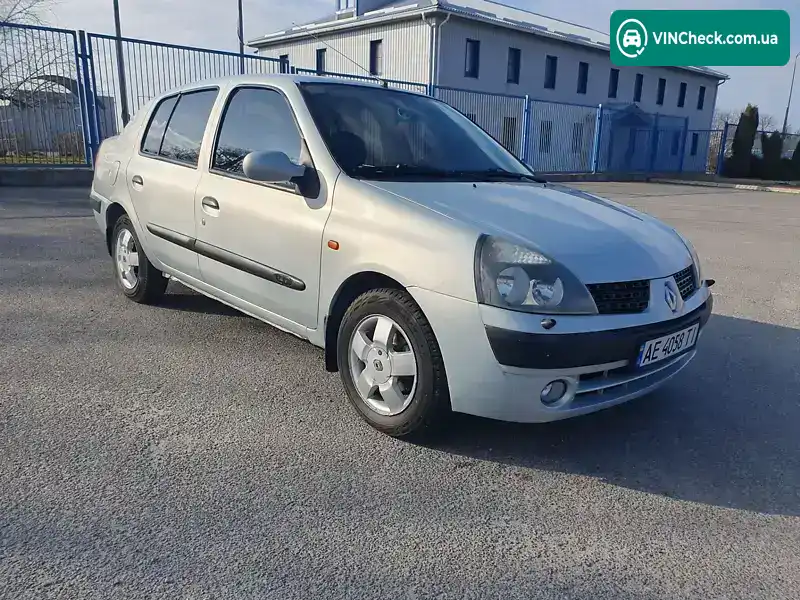 Renault Symbol 2002, фото з оголошення 1 з 18, VIN VF1LB0KC527311550