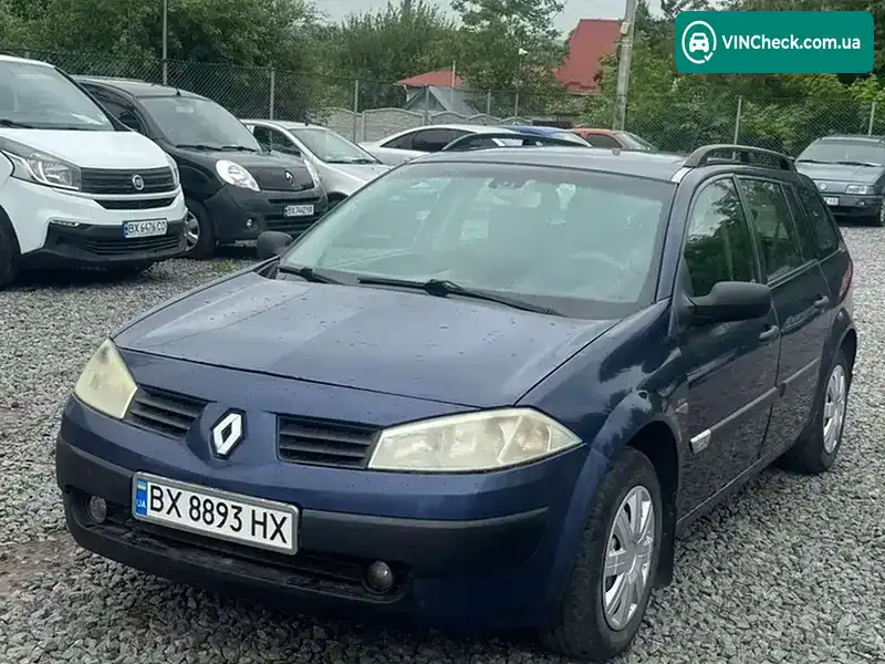 Renault Megane 2005, фото з оголошення 1 з 17, VIN VF1KMRG0633749749