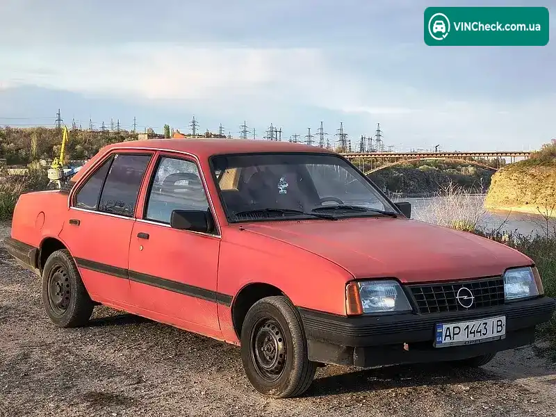 Opel Ascona 1986, фото з оголошення 1 з 6, VIN W0L000087G6069506