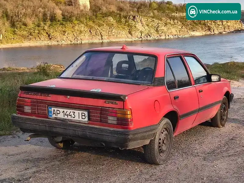 Opel Ascona 1986, фото з оголошення 2 з 6, VIN W0L000087G6069506