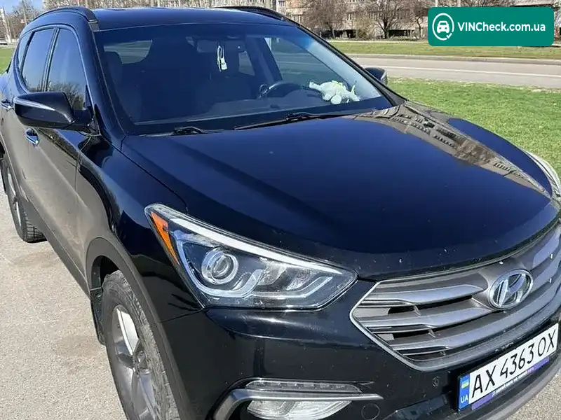 Hyundai Santa FE 2016, фото з оголошення 1 з 19, VIN 5NMZUDLB0HH016937