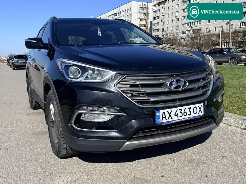 Hyundai Santa FE 2016, фото з оголошення 2 з 19, VIN 5NMZUDLB0HH016937