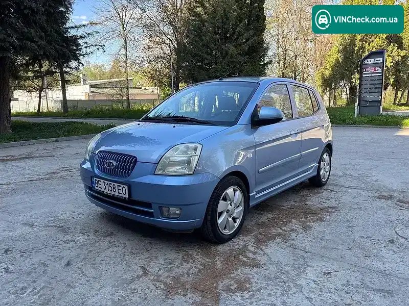 Kia Picanto 2006, фото з оголошення 1 з 16, VIN KNEBA24337T363661