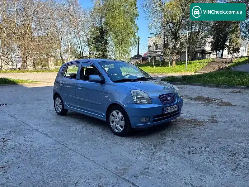 Kia Picanto 2006, фото з оголошення 2 з 16, VIN KNEBA24337T363661