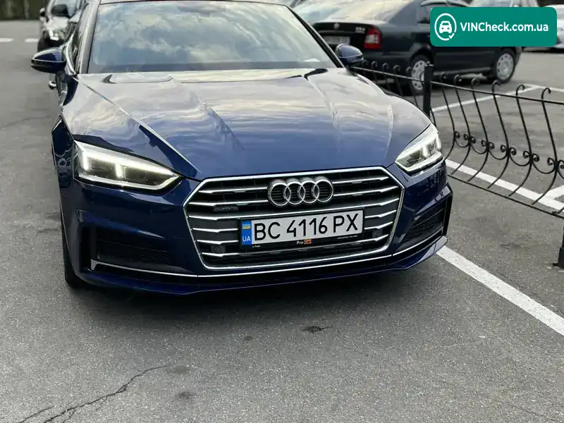 Audi A5 2017, фото з оголошення 1 з 20, VIN WAUENCF57JA008407
