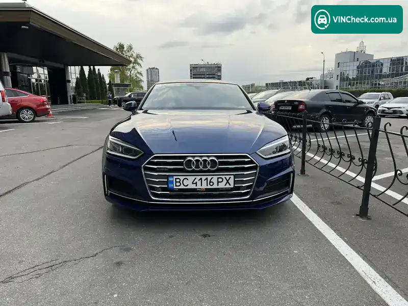 Audi A5 2017, фото з оголошення 2 з 20, VIN WAUENCF57JA008407