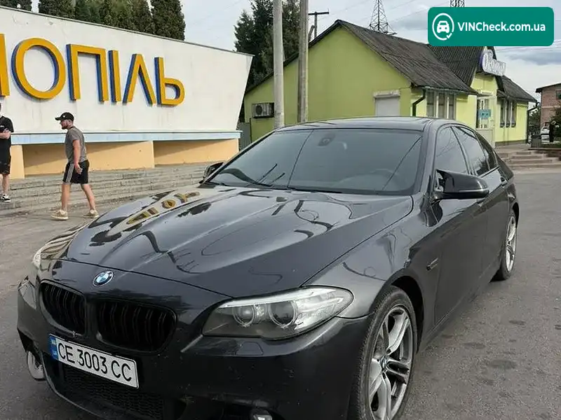 BMW 5 Series 2013, фото з оголошення 1 з 9, VIN WBA5A5C52ED501301