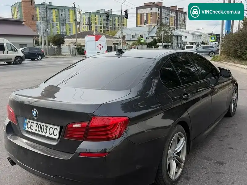 BMW 5 Series 2013, фото з оголошення 2 з 9, VIN WBA5A5C52ED501301