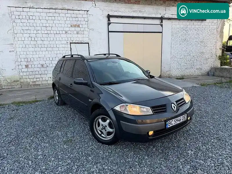 Renault Megane 2005, фото з оголошення 2 з 20, VIN VF1KMRF0533427534
