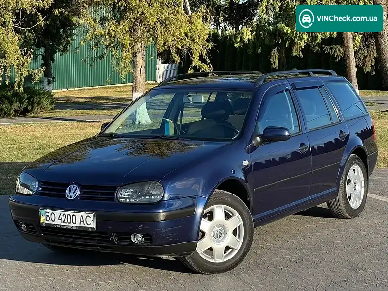 Volkswagen Golf 2001, фото з оголошення 1 з 20, VIN WVWZZZ1JZ1W366441