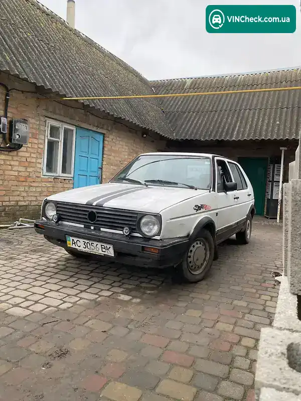 Volkswagen Golf 1986, фото з оголошення 1 з 5, VIN WVWZZZ19ZHB148010