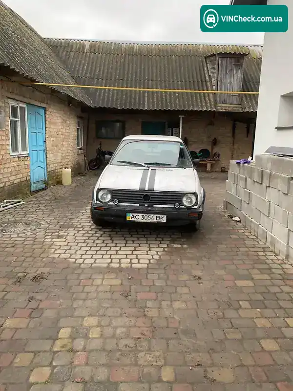 Volkswagen Golf 1986, фото з оголошення 2 з 5, VIN WVWZZZ19ZHB148010