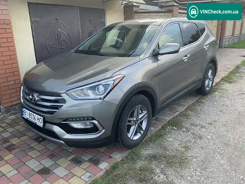 Hyundai Santa FE 2017, фото з оголошення 1 з 20, VIN 5NMZTDLB9JH092472