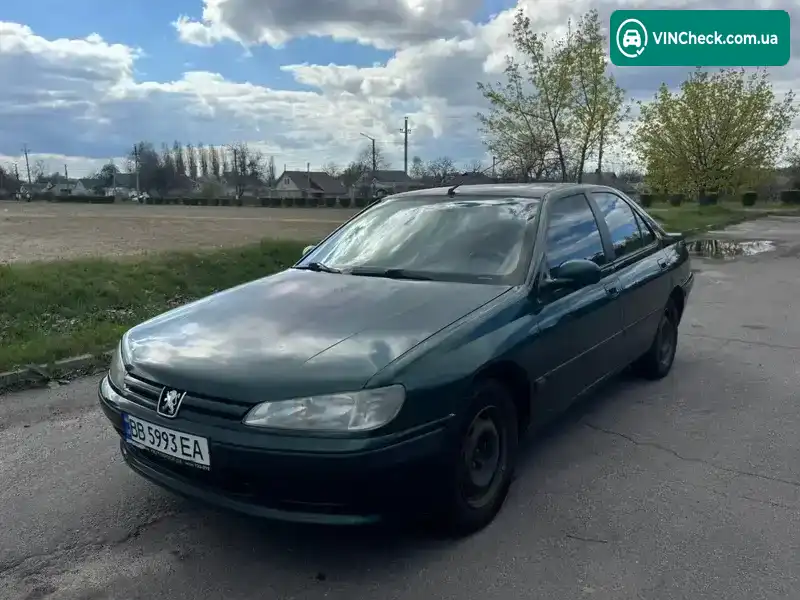 Peugeot 406 1997, фото з оголошення 2 з 15, VIN VF38BRFVP80218604