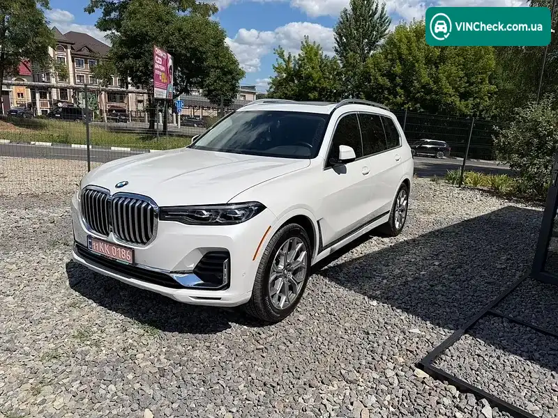BMW X7 2021, фото з оголошення 1 з 20, VIN 5UXCW2C00M9H53341