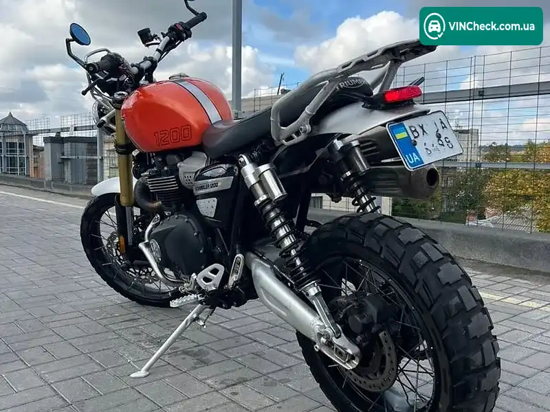 Triumph Scrambler 1200 XE 2024, фото з оголошення 1 з 10, VIN SMTDADS0HYSCA6689
