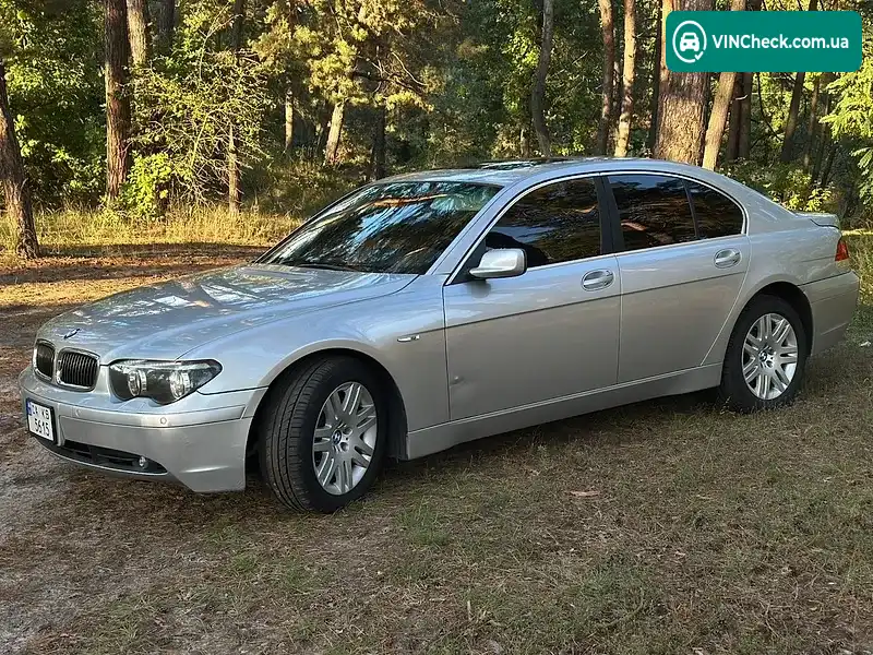 BMW 7 Series 2002, фото з оголошення 2 з 20, VIN WBAGL61090DM57242