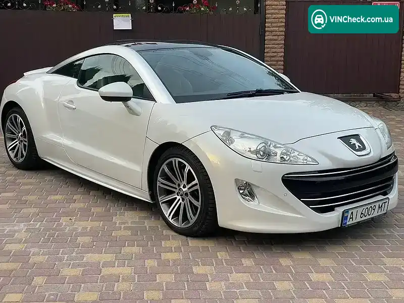 Peugeot RCZ 2011, фото з оголошення 2 з 20, VIN VF34J5FU8BP003225