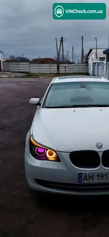 BMW 5 Series 2007, фото з оголошення 1 з 9, VIN WBANU11088CJ25477
