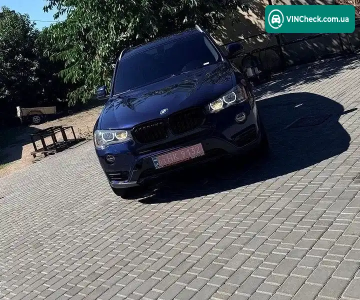 BMW X3 2017, фото з оголошення 2 з 12, VIN 5UXWZ7C35H0V94223