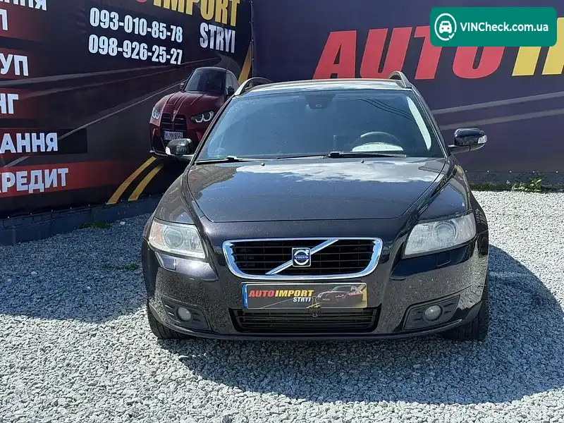 Volvo V50 2010, фото з оголошення 2 з 20, VIN YV1MW765292464509