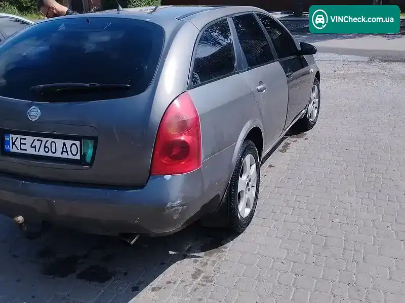 Nissan Primera 2002, фото з оголошення 1 з 6, VIN SJNTBAP12U0028823