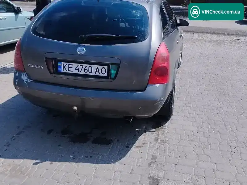 Nissan Primera 2002, фото з оголошення 2 з 6, VIN SJNTBAP12U0028823
