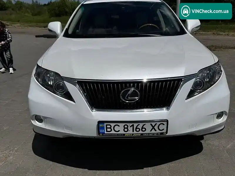 Lexus RX 2011, фото з оголошення 1 з 20, VIN 2T2BK1BA0BC081200