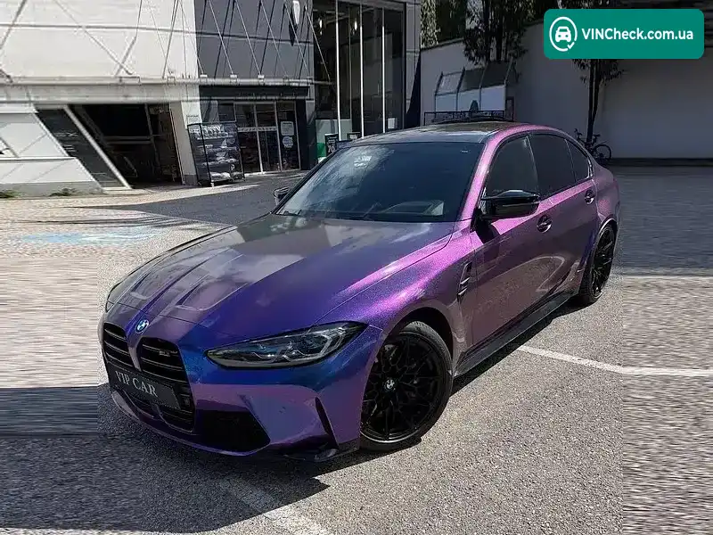 BMW M3 2021, фото з оголошення 1 з 13, VIN WBS41AY040FM10136