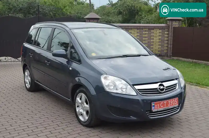 Opel Zafira 2009, фото з оголошення 1 з 20, VIN W0L0AHM759G021184