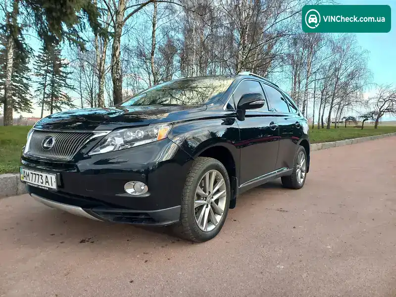Lexus RX 2011, фото з оголошення 1 з 14, VIN JTJBC11A502423624