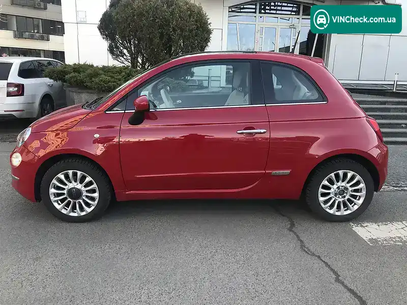 Fiat Cinquecento 2016, фото з оголошення 2 з 12, VIN ZFA3120000J647421